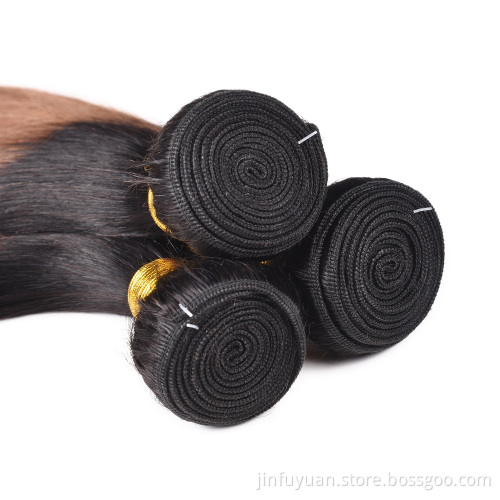 Most Popular Ombre hair 1b/brown Hair Weave Bundles,Cheap Human Hair Bundles